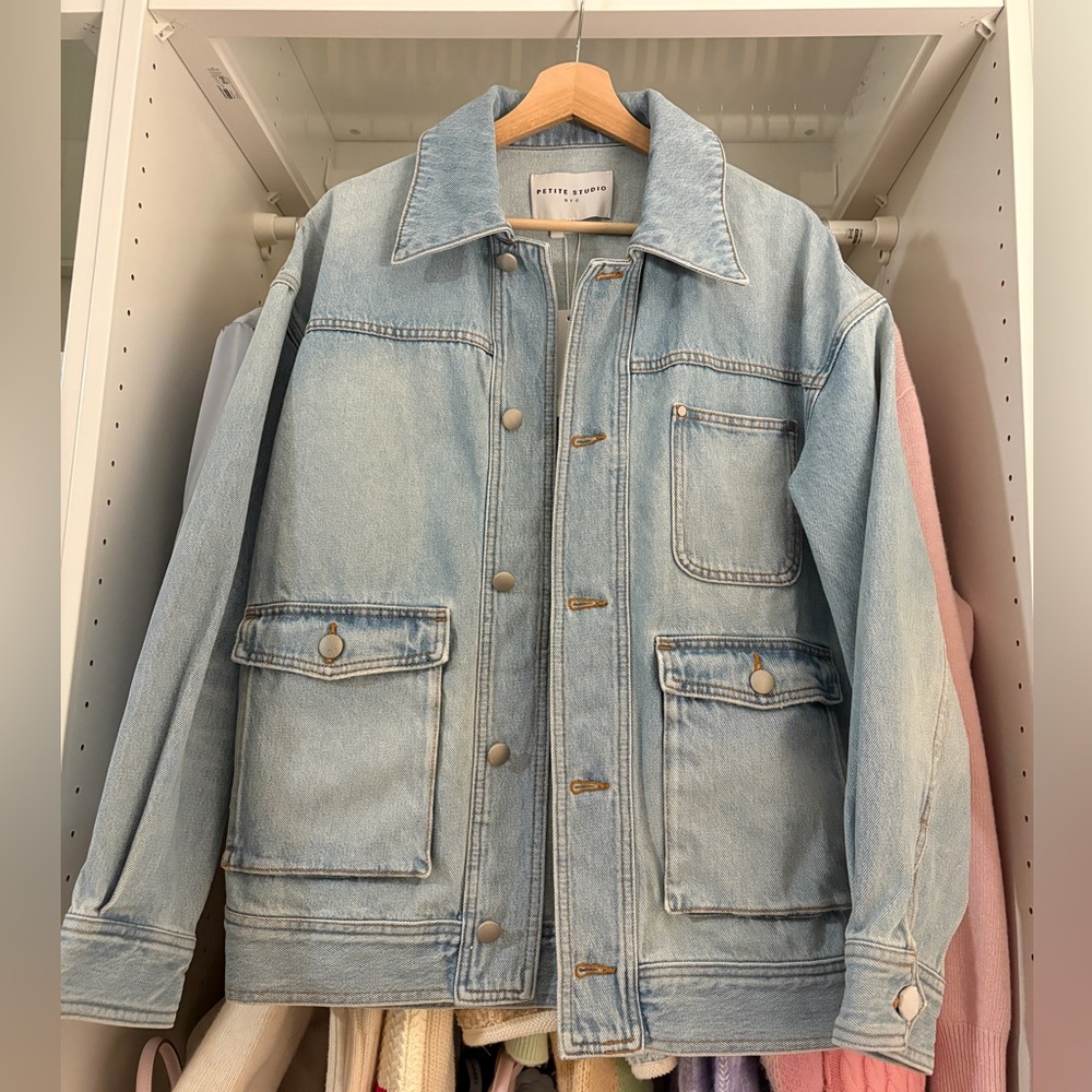 Petite Studio Light Blue Denim Jacket